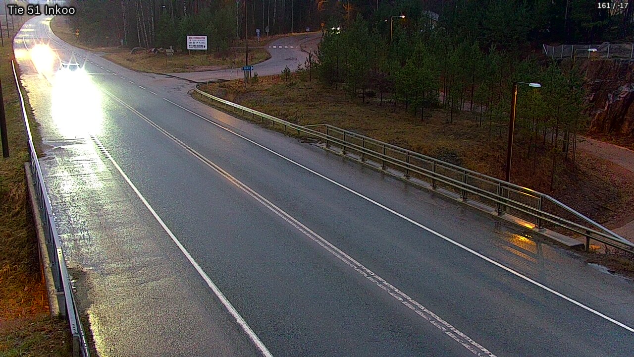 Weather Camera Image Road 51 Inkoo, Inkoo, Uusimaa