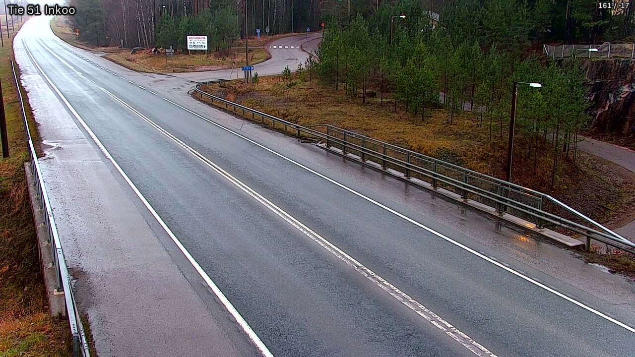 Weather Camera Image Road 51 Inkoo, Inkoo, Uusimaa