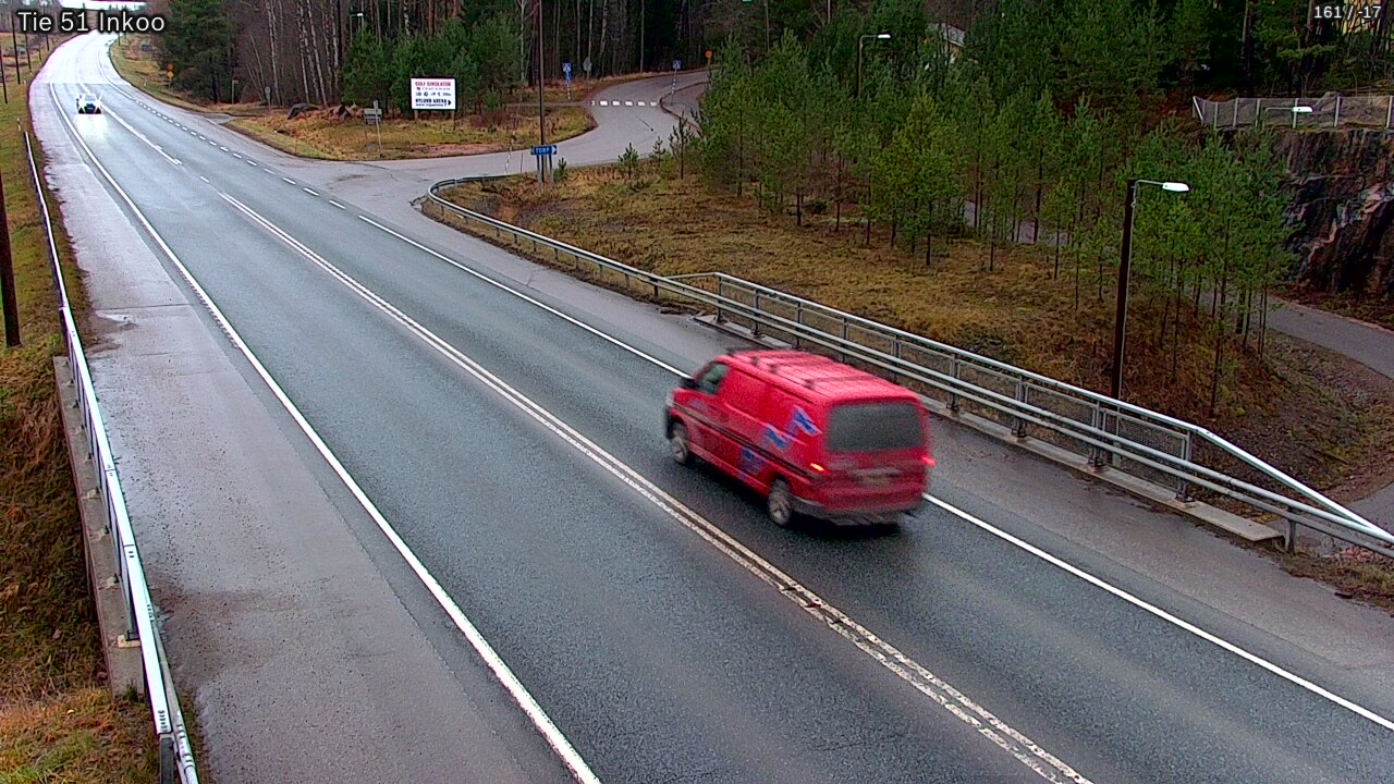 Weather Camera Image Väg 51 Ingå, Inkoo, Uusimaa