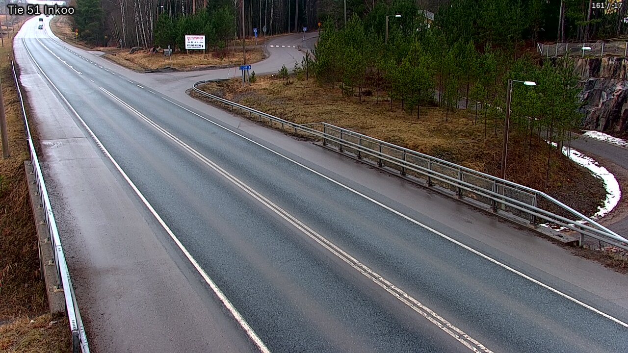 Weather Camera Image Road 51 Inkoo, Inkoo, Uusimaa