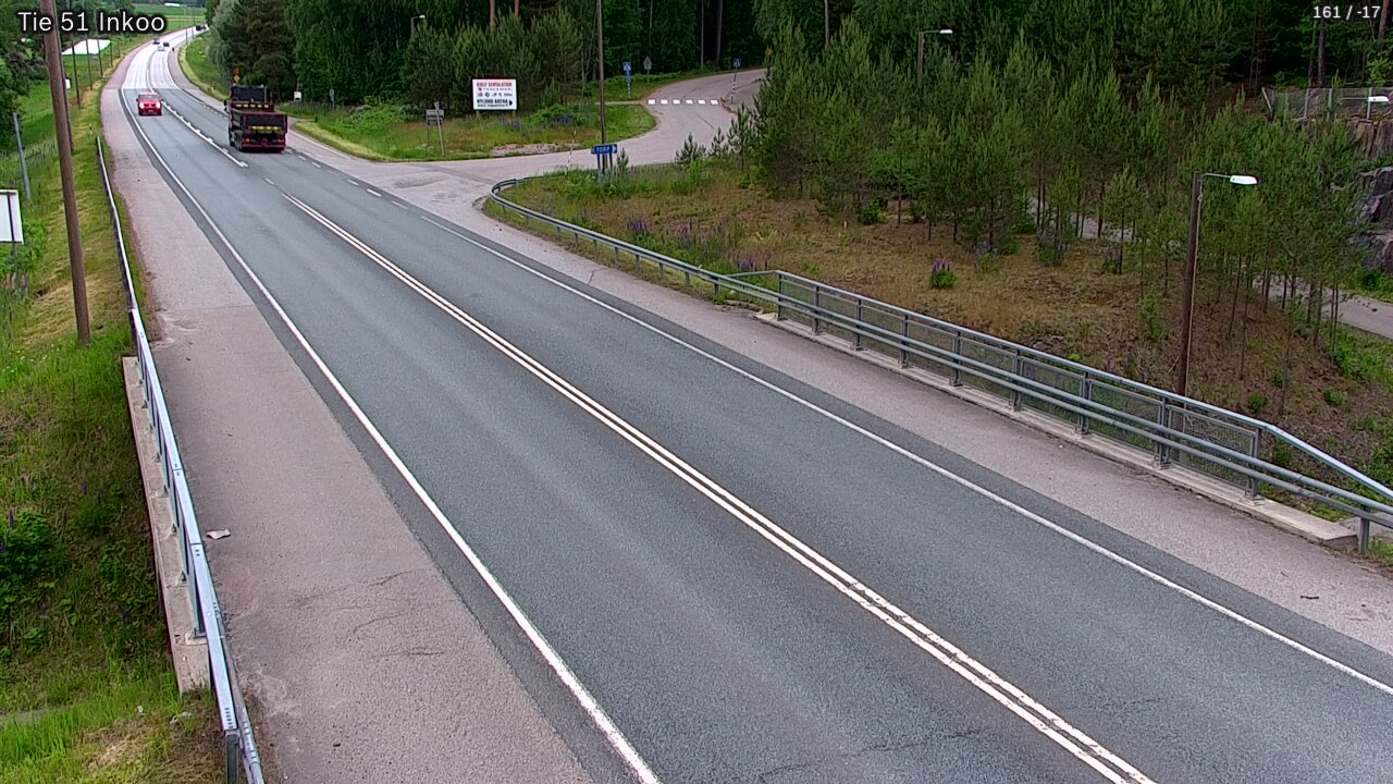 Weather Camera Image Road 51 Inkoo, Inkoo, Uusimaa