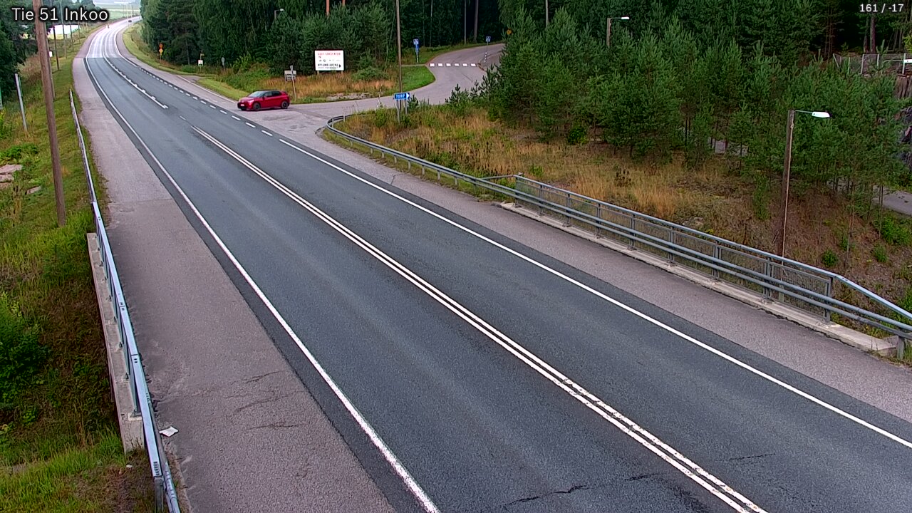 Weather Camera Image Road 51 Inkoo, Inkoo, Uusimaa