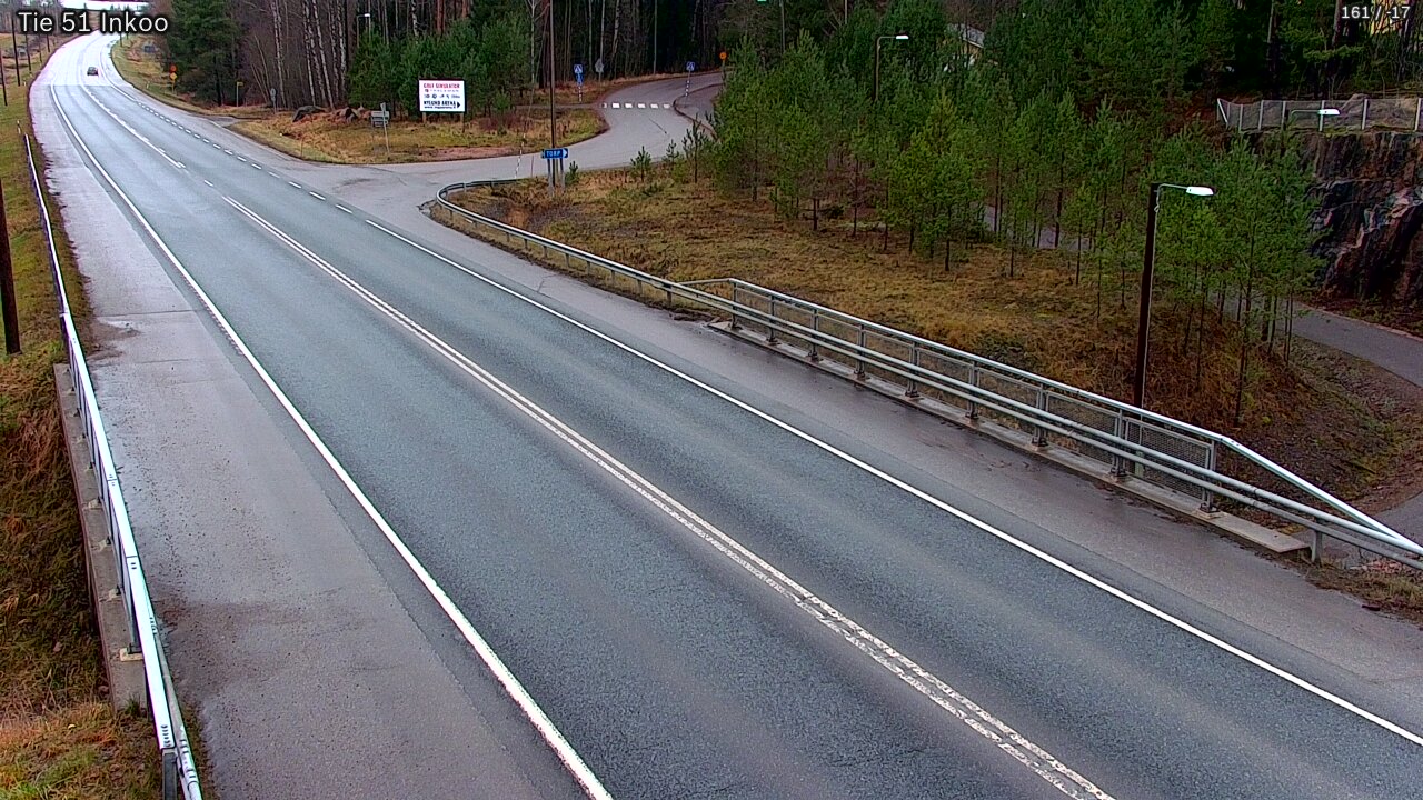 Weather Camera Image Väg 51 Ingå, Inkoo, Uusimaa