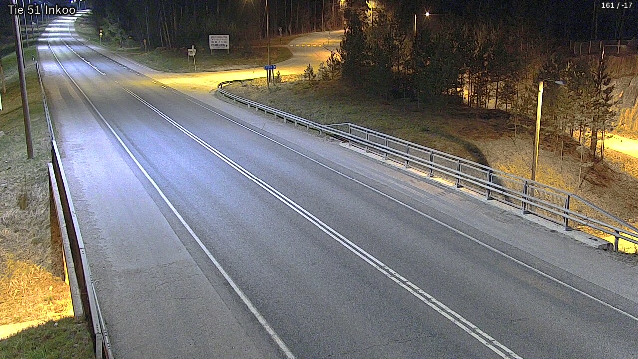 Weather Camera Image Road 51 Inkoo, Inkoo, Uusimaa