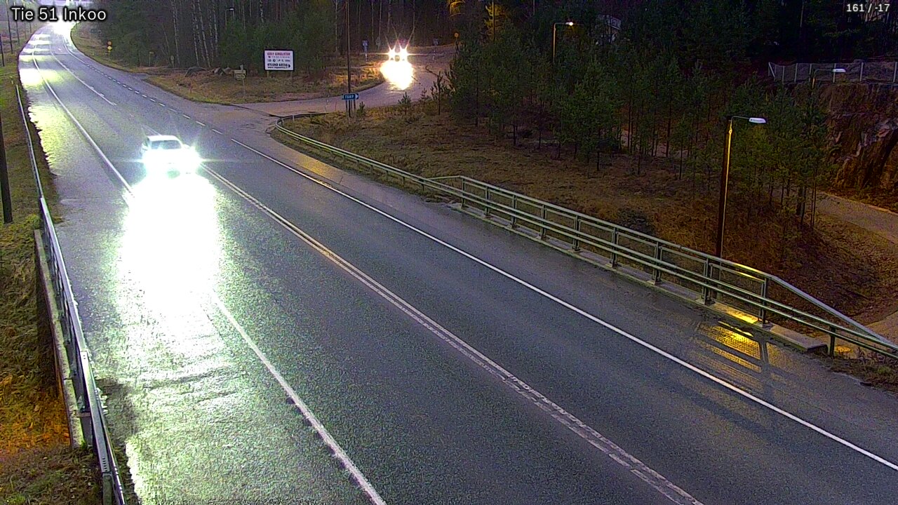 Weather Camera Image Road 51 Inkoo, Inkoo, Uusimaa