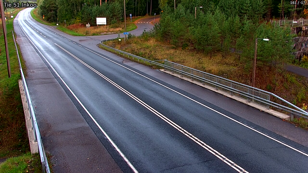 Weather Camera Image Road 51 Inkoo, Inkoo, Uusimaa