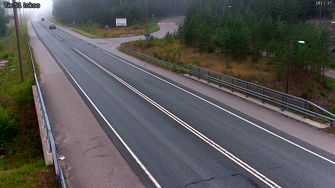 Weather Camera Image Road 51 Inkoo, Inkoo, Uusimaa