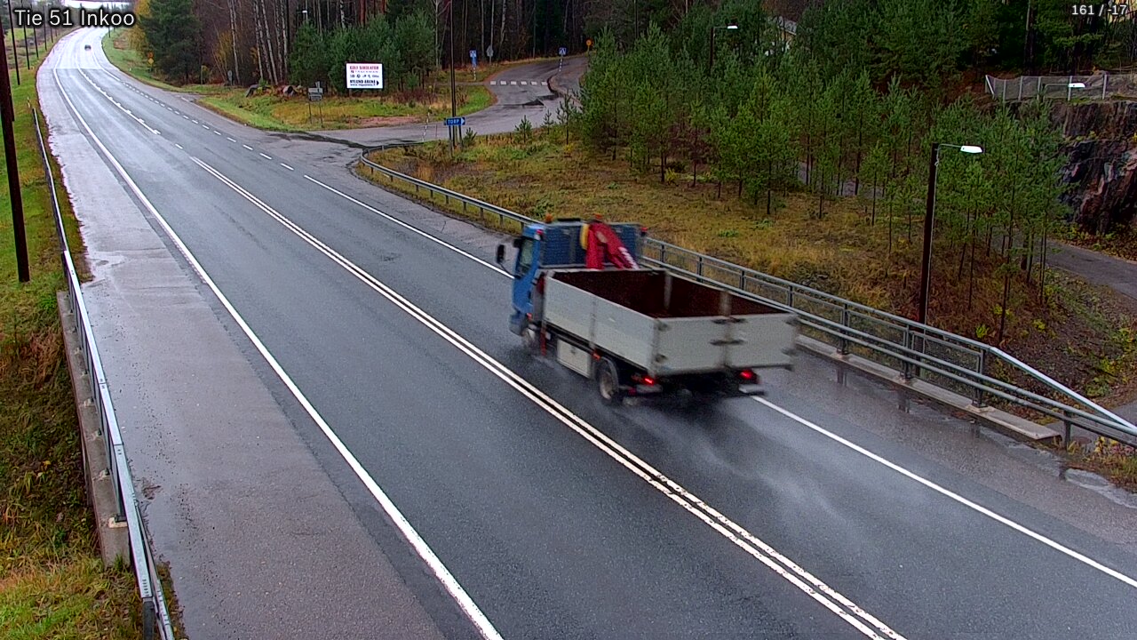 Weather Camera Image Road 51 Inkoo, Inkoo, Uusimaa