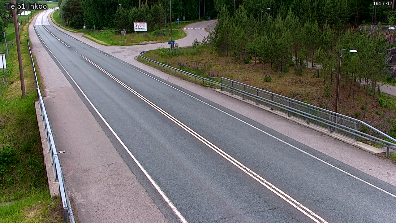 Weather Camera Image Road 51 Inkoo, Inkoo, Uusimaa