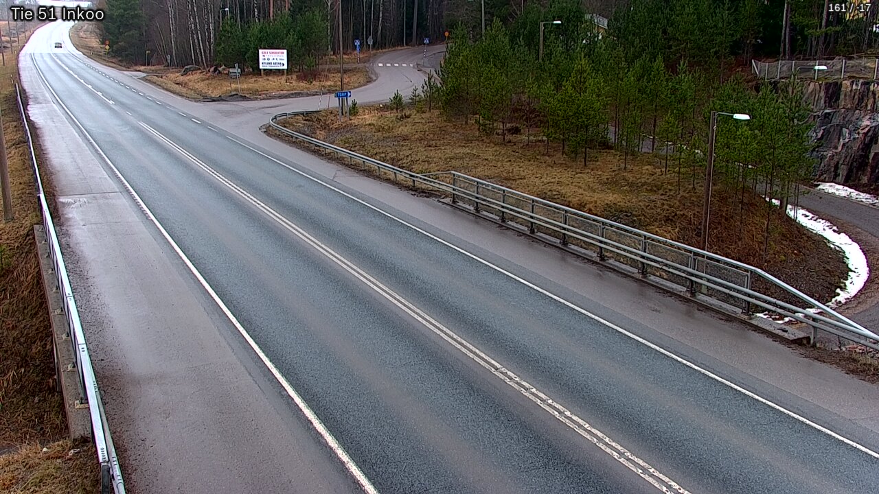 Weather Camera Image Road 51 Inkoo, Inkoo, Uusimaa