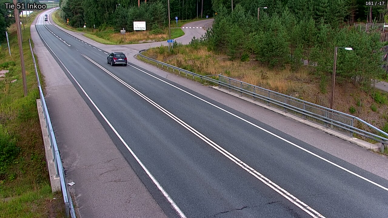 Weather Camera Image Road 51 Inkoo, Inkoo, Uusimaa