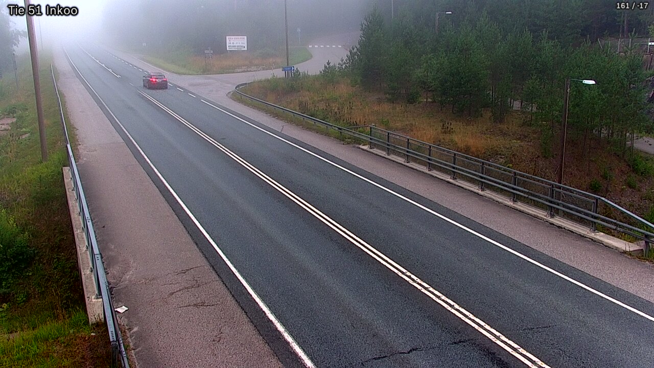 Weather Camera Image Road 51 Inkoo, Inkoo, Uusimaa