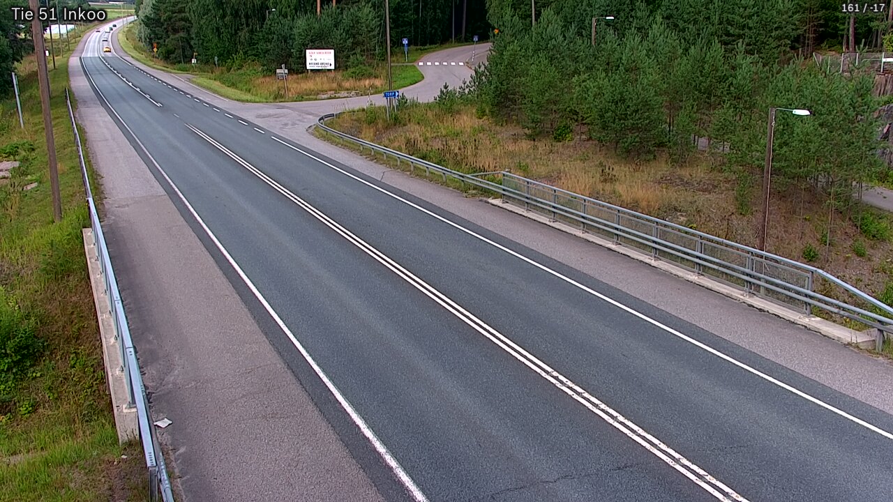 Weather Camera Image Road 51 Inkoo, Inkoo, Uusimaa
