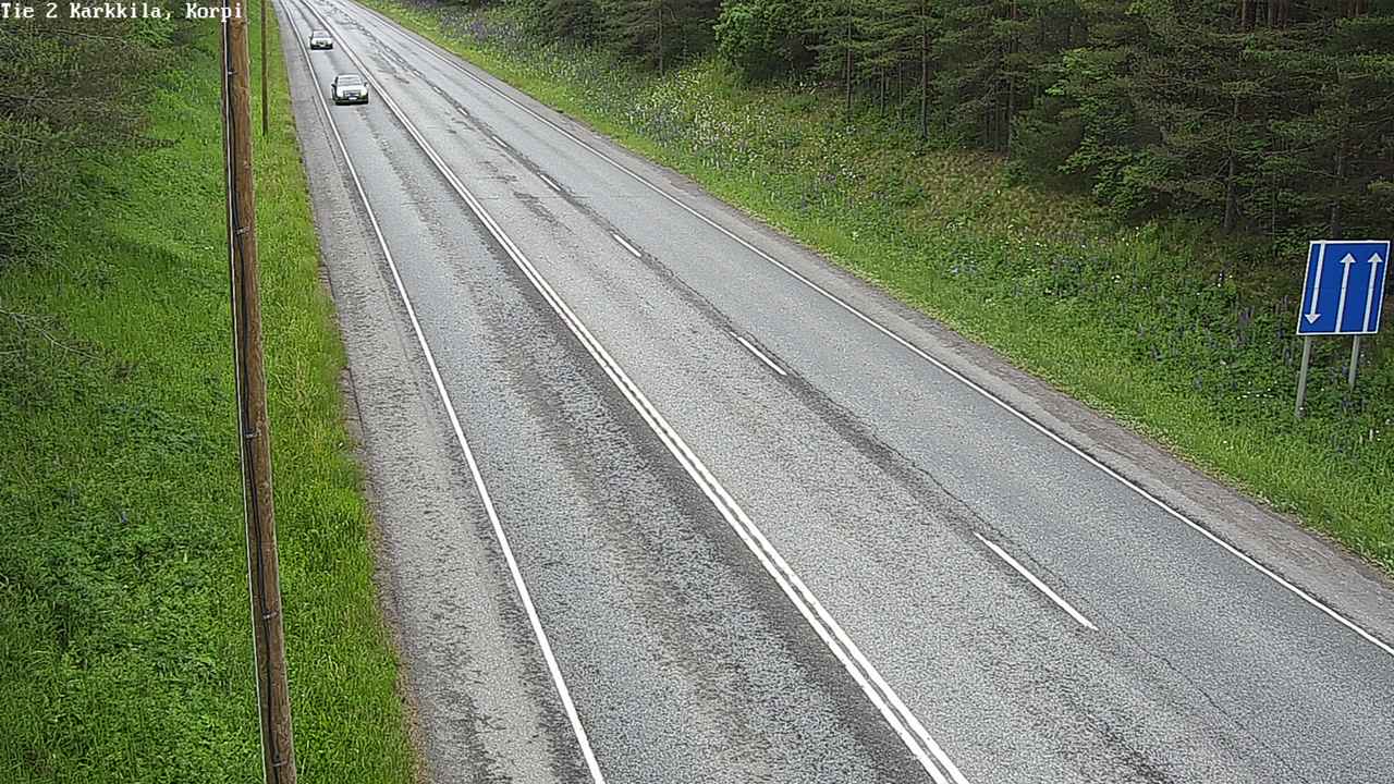 Weather Camera Image Road 2 Karkkila, Kappeli, Karkkila, Uusimaa
