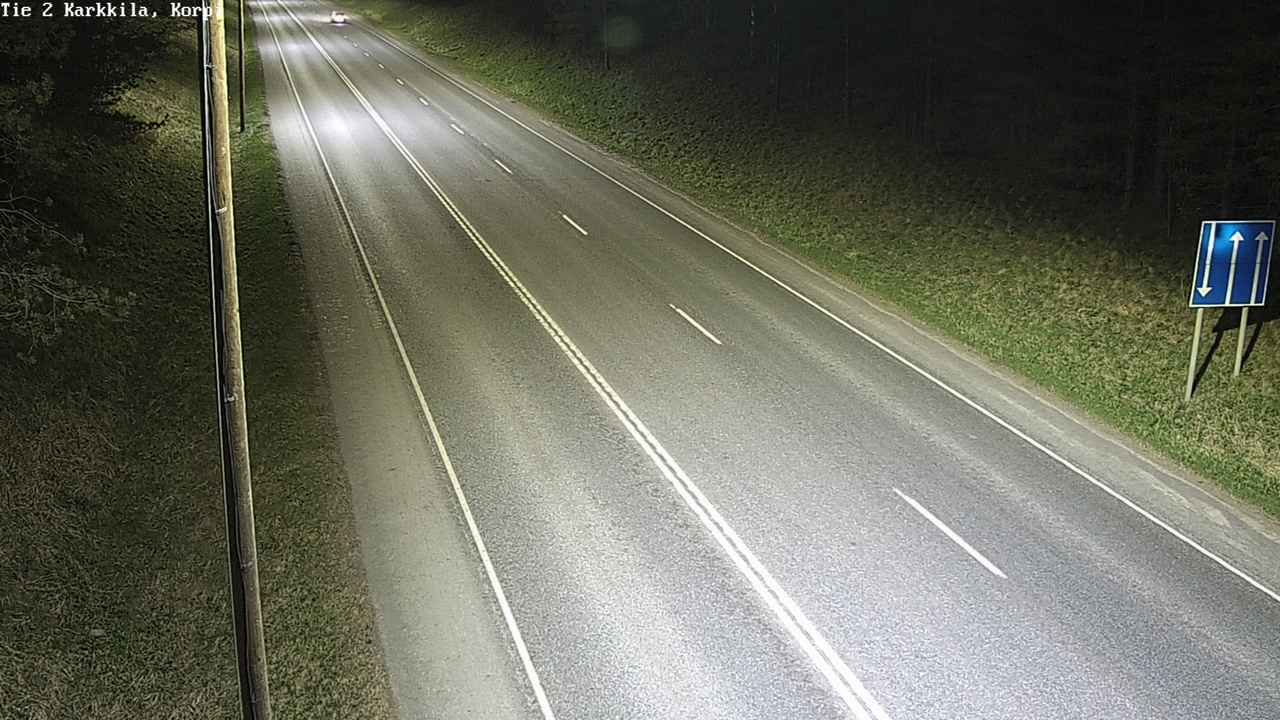 Weather Camera Image Väg 2 Högfors, Kappeli, Karkkila, Uusimaa