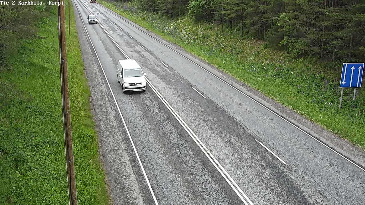 Weather Camera Image Road 2 Karkkila, Kappeli, Karkkila, Uusimaa