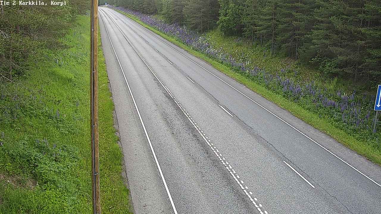 Weather Camera Image Road 2 Karkkila, Kappeli, Karkkila, Uusimaa