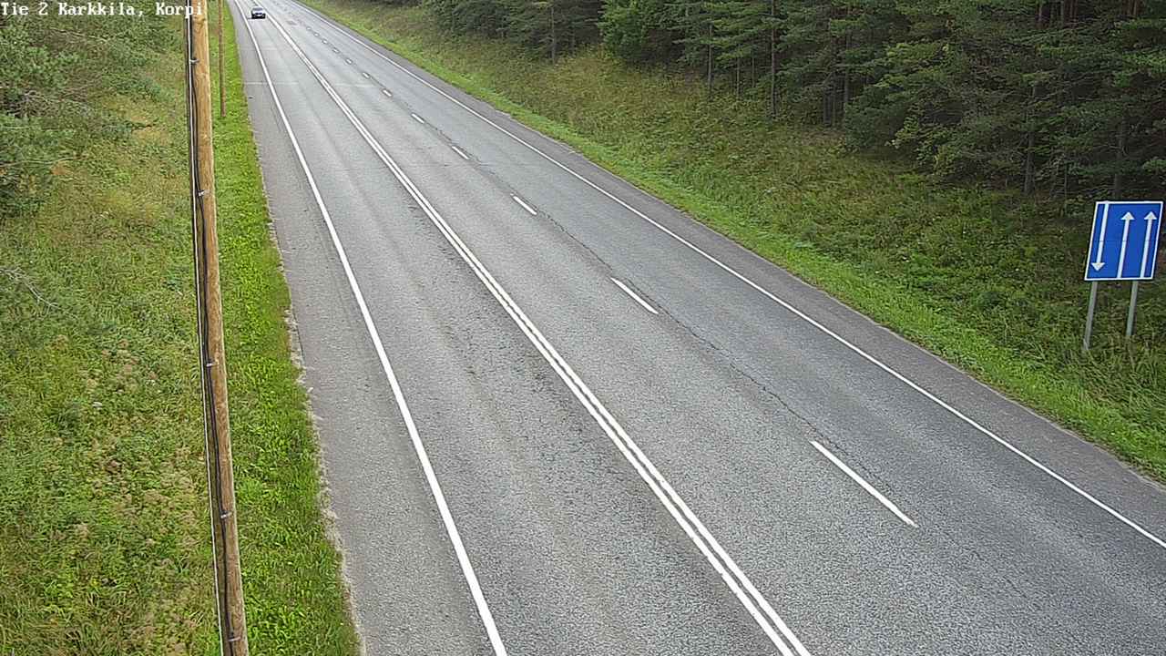 Weather Camera Image Väg 2 Högfors, Kappeli, Karkkila, Uusimaa