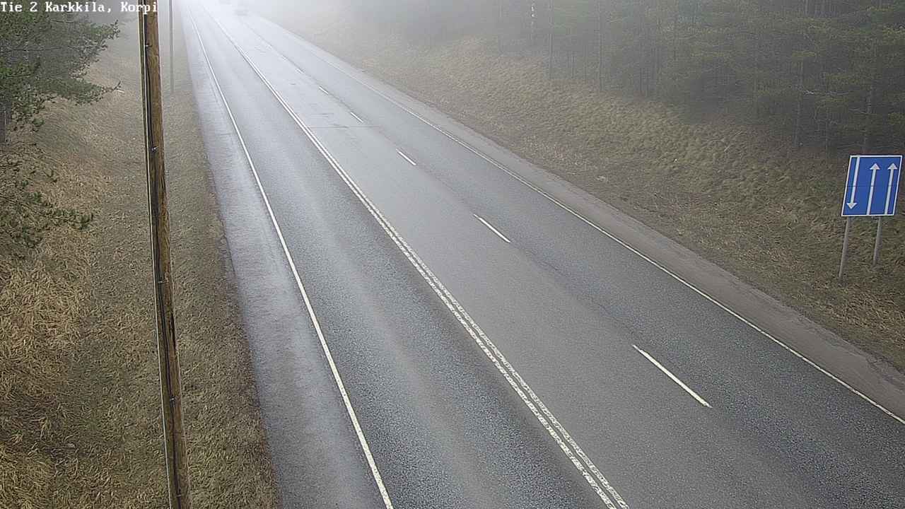 Weather Camera Image Väg 2 Högfors, Kappeli, Karkkila, Uusimaa
