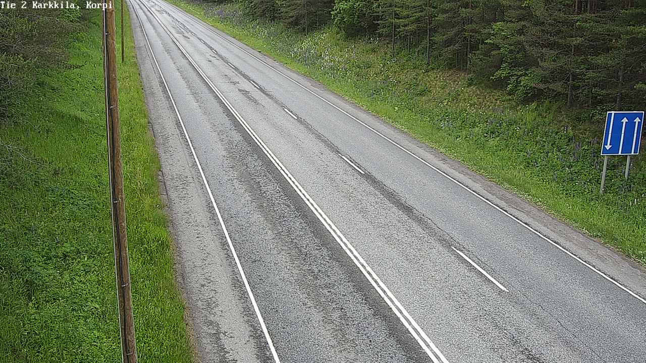 Weather Camera Image Road 2 Karkkila, Kappeli, Karkkila, Uusimaa