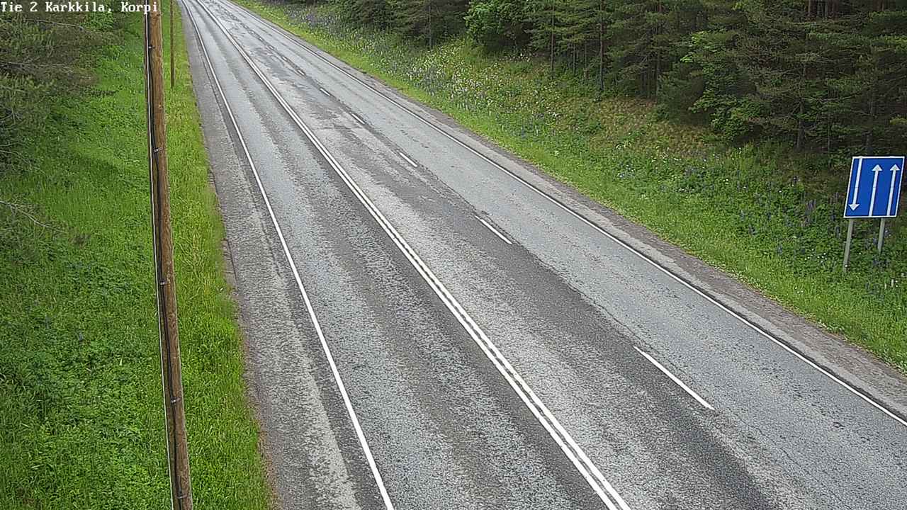 Weather Camera Image Väg 2 Högfors, Kappeli, Karkkila, Uusimaa