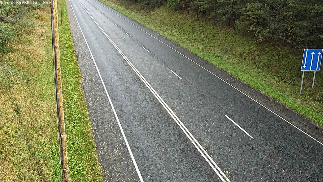 Weather Camera Image Road 2 Karkkila, Kappeli, Karkkila, Uusimaa