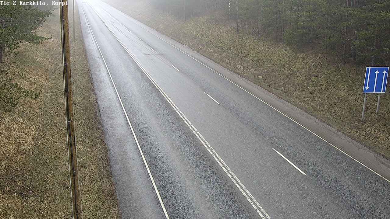 Weather Camera Image Väg 2 Högfors, Kappeli, Karkkila, Uusimaa