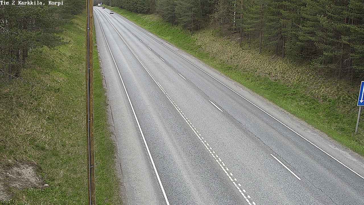 Weather Camera Image Väg 2 Högfors, Kappeli, Karkkila, Uusimaa