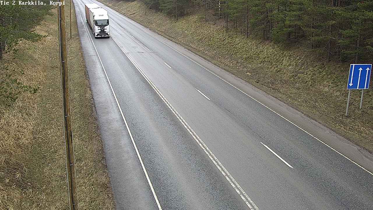 Weather Camera Image Road 2 Karkkila, Kappeli, Karkkila, Uusimaa
