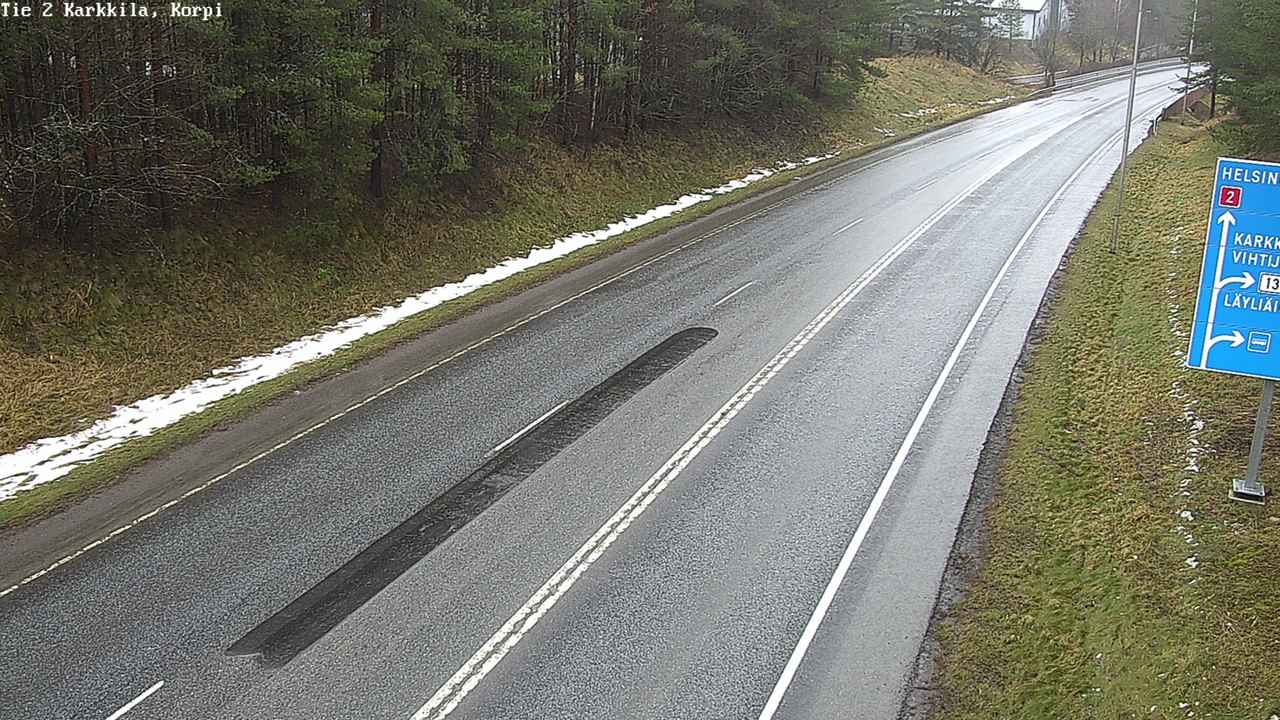 Weather Camera Image Väg 2 Högfors, Kappeli, Karkkila, Uusimaa