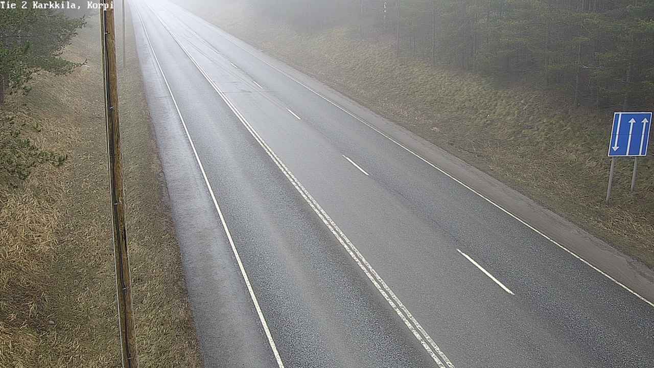 Weather Camera Image Väg 2 Högfors, Kappeli, Karkkila, Uusimaa
