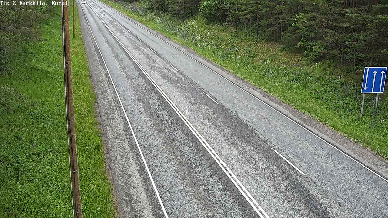 Weather Camera Image Road 2 Karkkila, Kappeli, Karkkila, Uusimaa