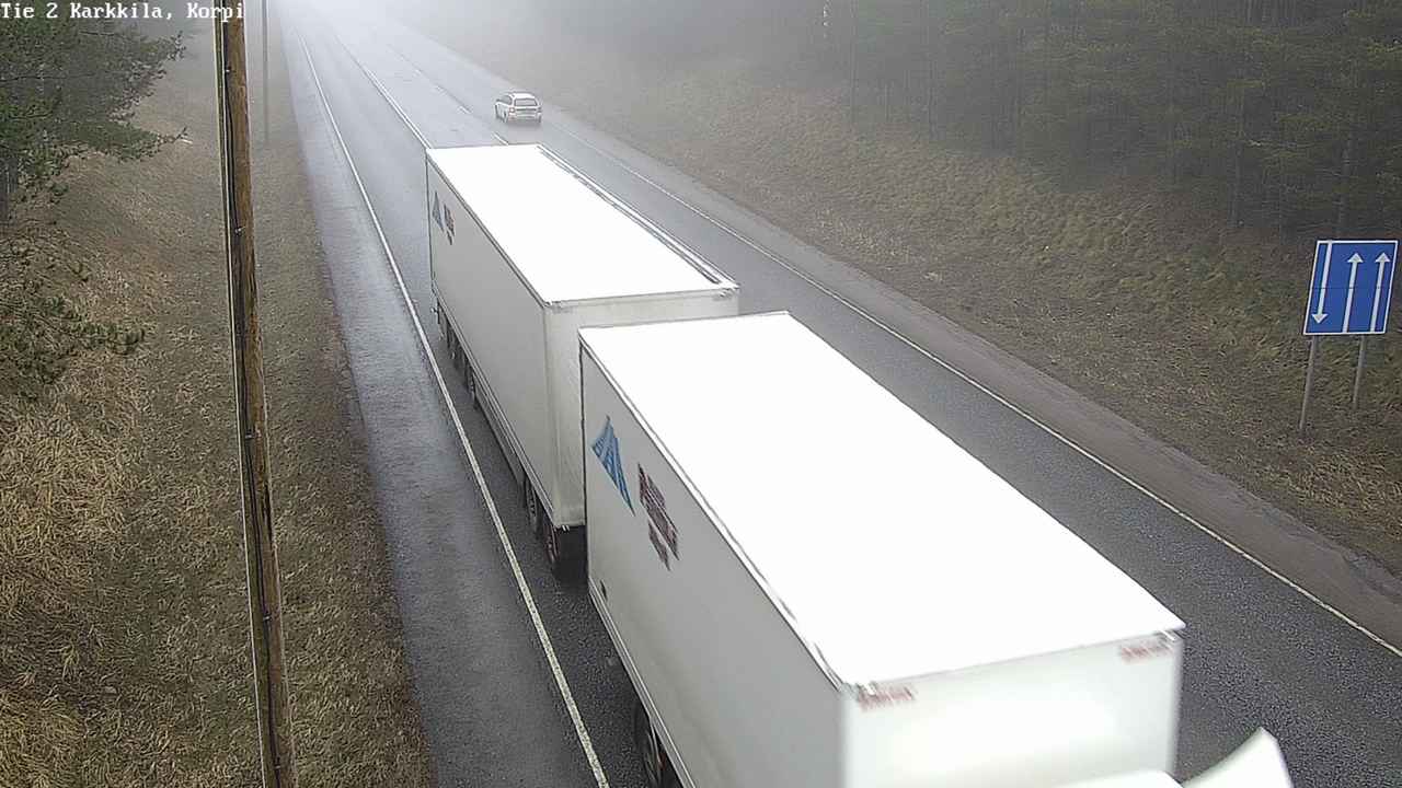 Weather Camera Image Väg 2 Högfors, Kappeli, Karkkila, Uusimaa