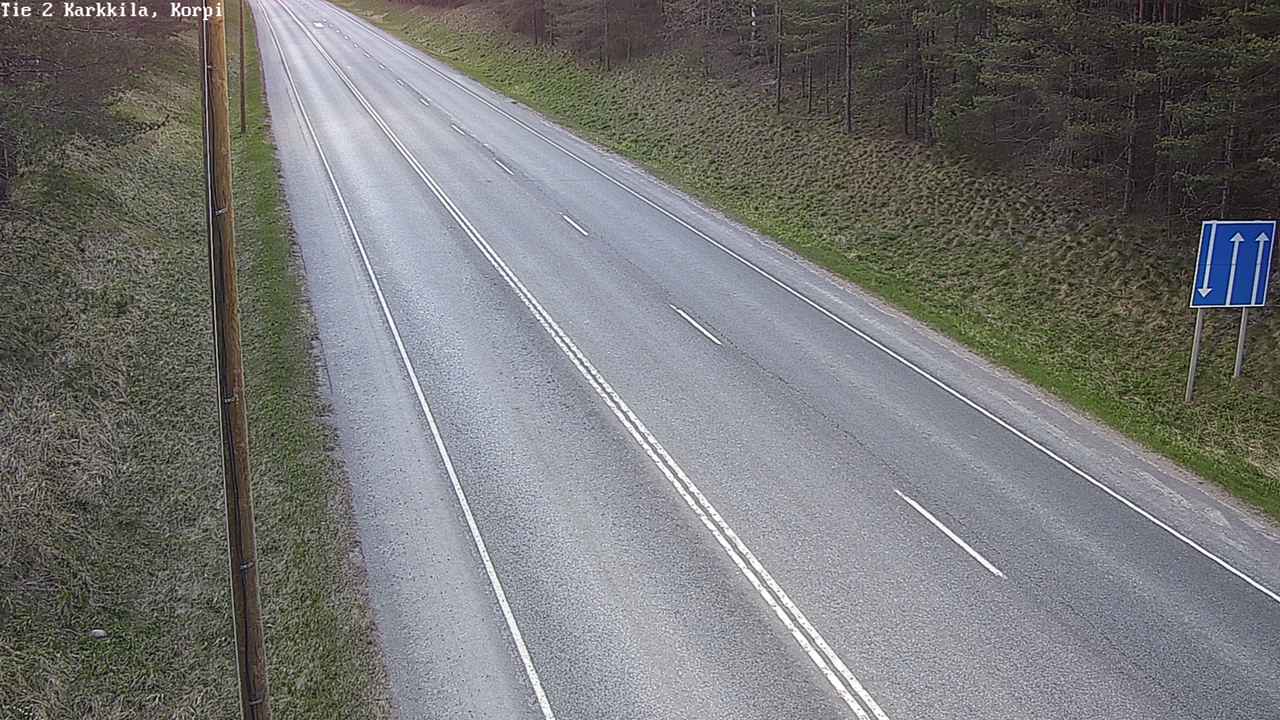 Weather Camera Image Väg 2 Högfors, Kappeli, Karkkila, Uusimaa