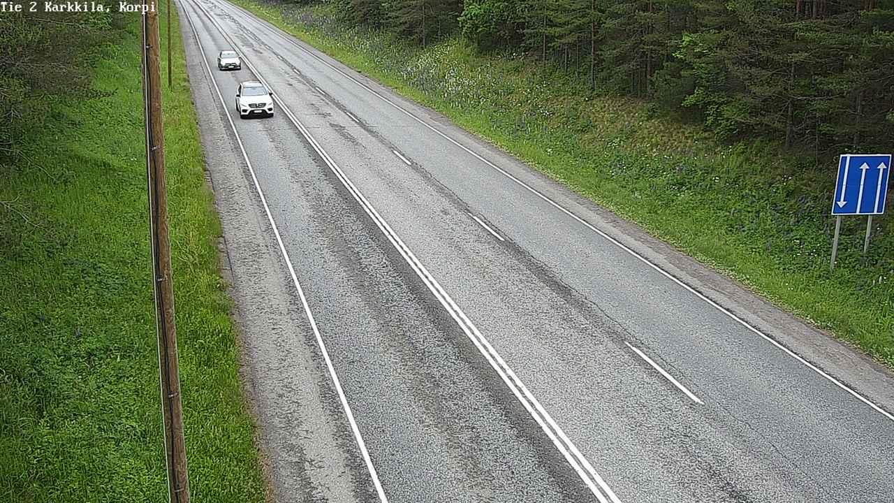 Weather Camera Image Road 2 Karkkila, Kappeli, Karkkila, Uusimaa
