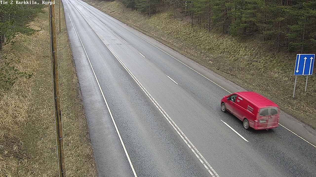 Weather Camera Image Road 2 Karkkila, Kappeli, Karkkila, Uusimaa
