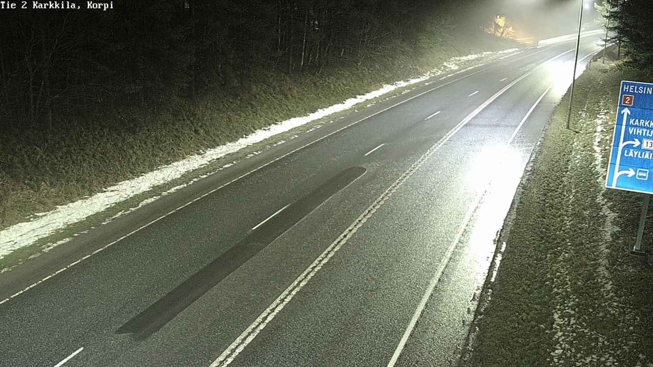 Weather Camera Image Road 2 Karkkila, Kappeli, Karkkila, Uusimaa