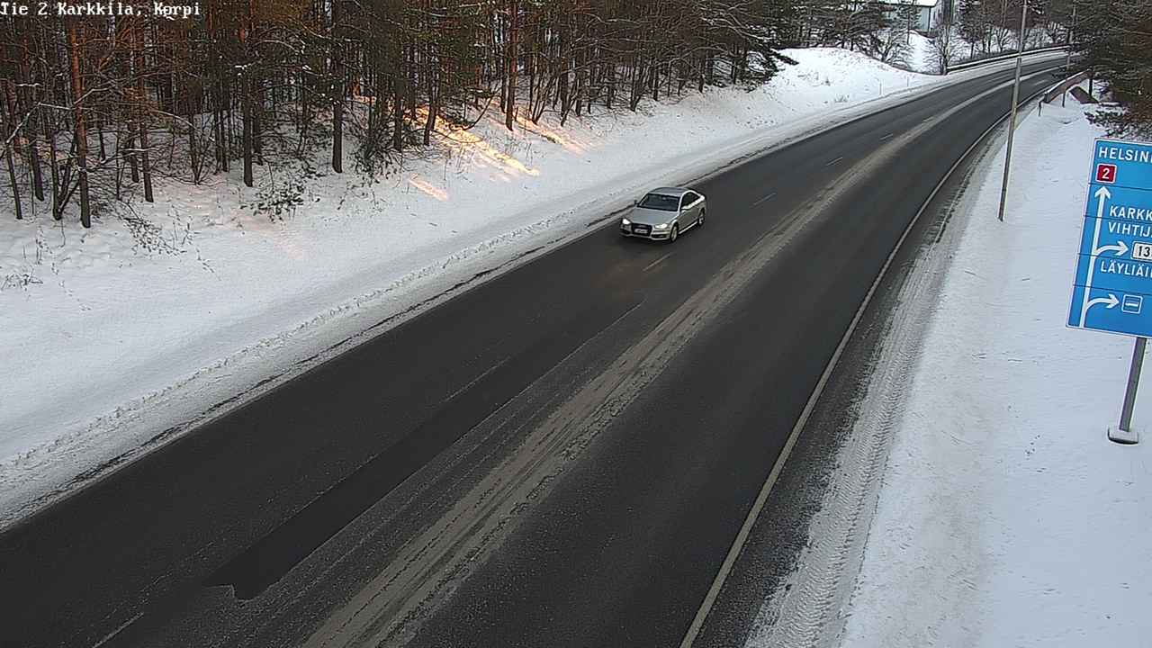 Weather Camera Image Road 2 Karkkila, Kappeli, Karkkila, Uusimaa