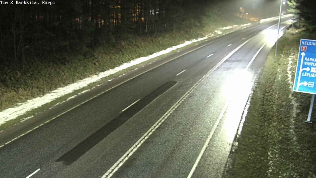 Weather Camera Image Road 2 Karkkila, Kappeli, Karkkila, Uusimaa