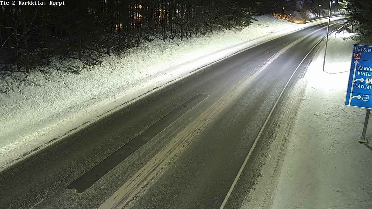 Weather Camera Image Road 2 Karkkila, Kappeli, Karkkila, Uusimaa