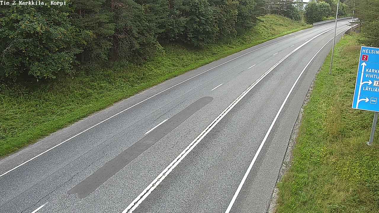 Weather Camera Image Road 2 Karkkila, Kappeli, Karkkila, Uusimaa