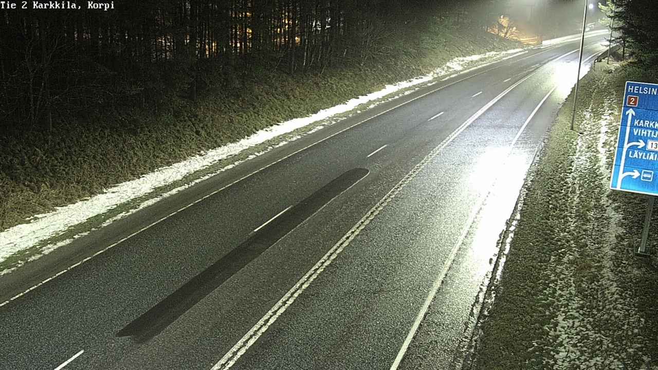 Weather Camera Image Road 2 Karkkila, Kappeli, Karkkila, Uusimaa