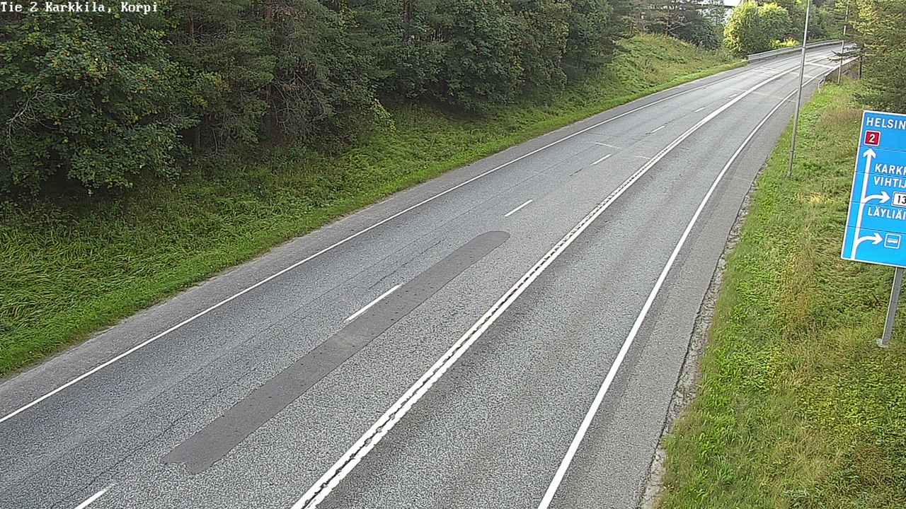 Weather Camera Image Road 2 Karkkila, Kappeli, Karkkila, Uusimaa