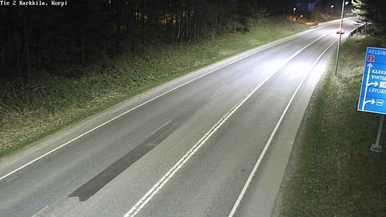 Weather Camera Image Road 2 Karkkila, Kappeli, Karkkila, Uusimaa