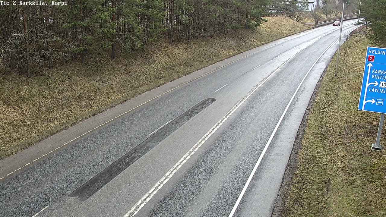 Weather Camera Image Väg 2 Högfors, Kappeli, Karkkila, Uusimaa
