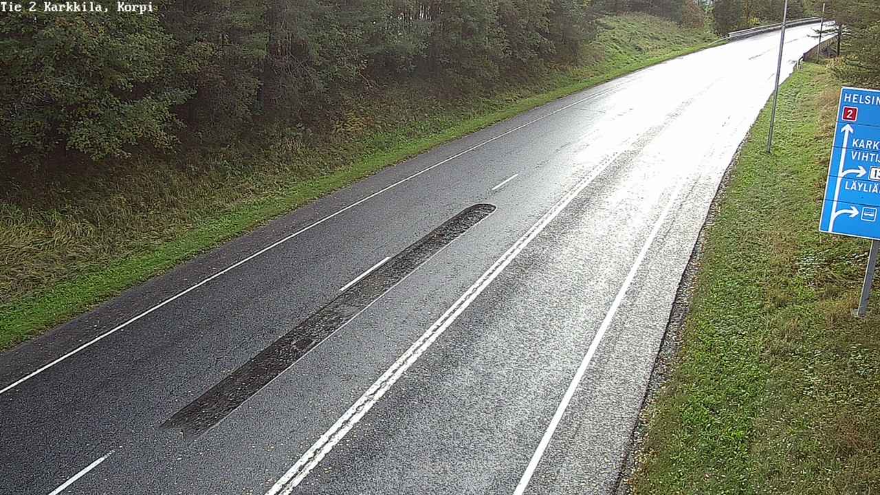 Weather Camera Image Road 2 Karkkila, Kappeli, Karkkila, Uusimaa