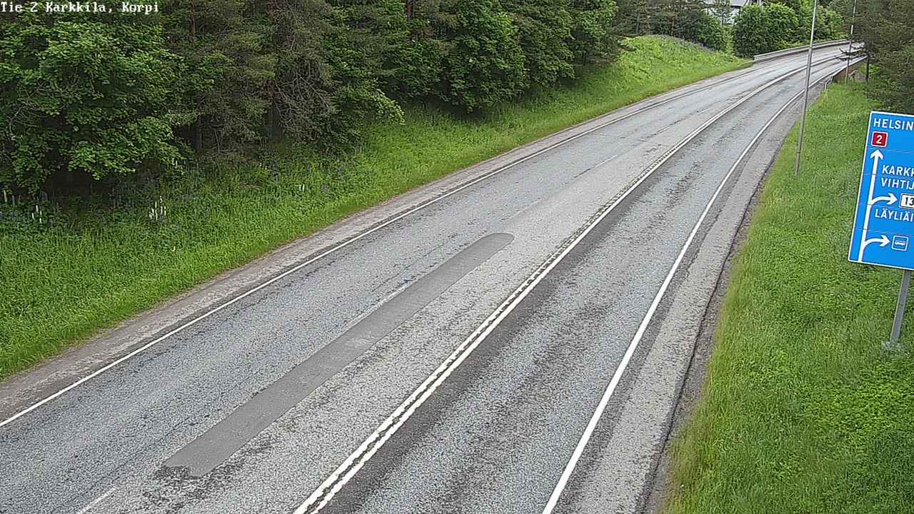 Weather Camera Image Road 2 Karkkila, Kappeli, Karkkila, Uusimaa