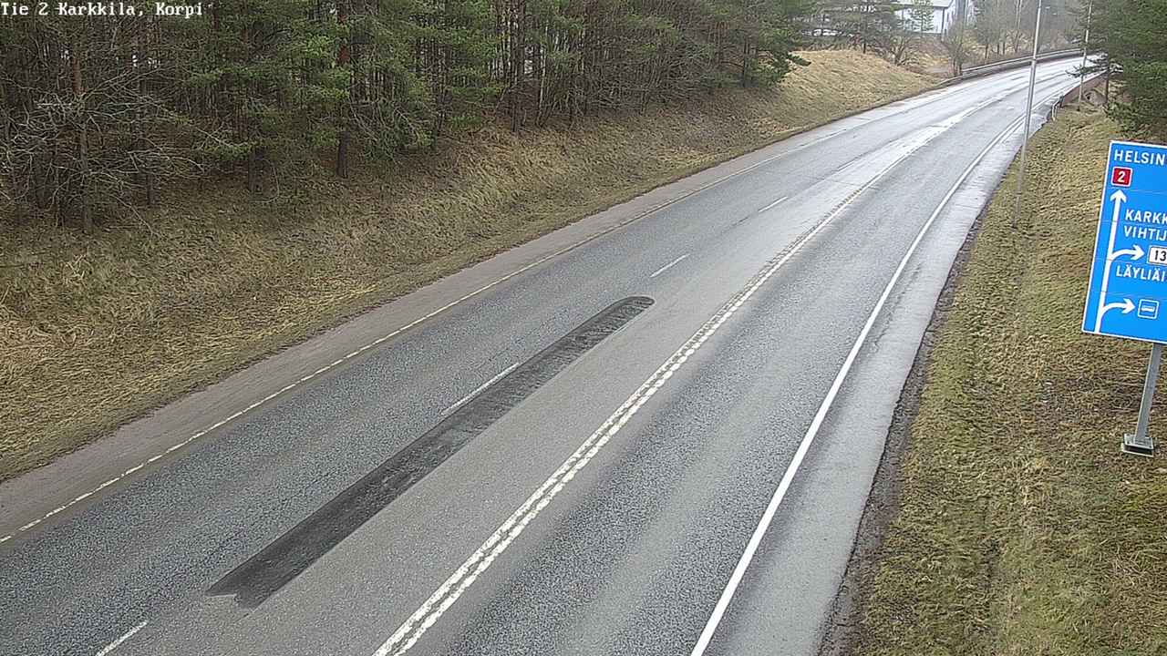 Weather Camera Image Väg 2 Högfors, Kappeli, Karkkila, Uusimaa