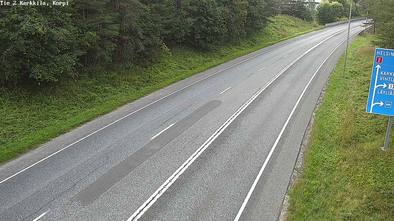 Weather Camera Image Road 2 Karkkila, Kappeli, Karkkila, Uusimaa