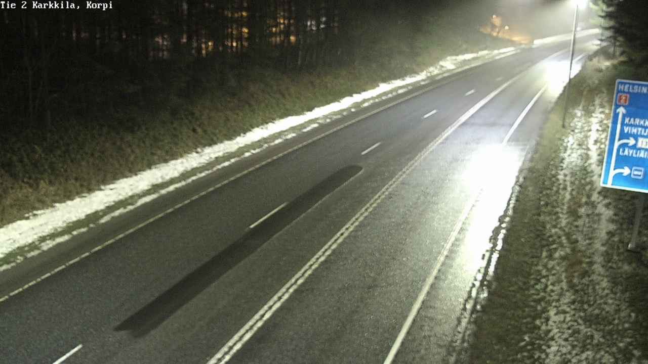 Weather Camera Image Road 2 Karkkila, Kappeli, Karkkila, Uusimaa
